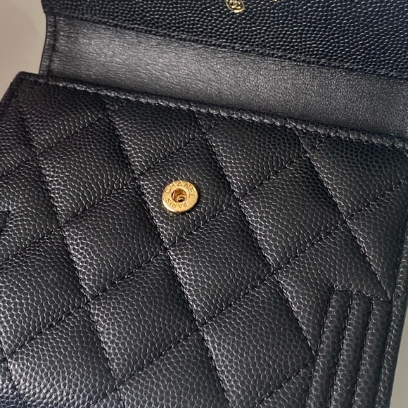 SOLD❌ Chanel Boy Small Trifold Wallet - Picture 7 of 10